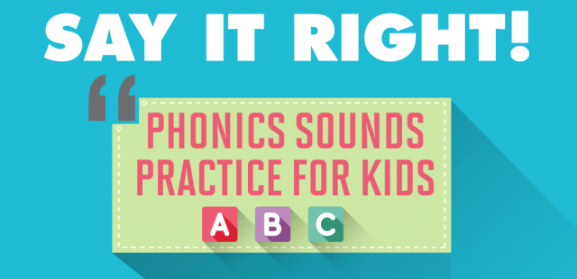 Say it Right! Phonics Sounds Practice for Kids - Student Resources